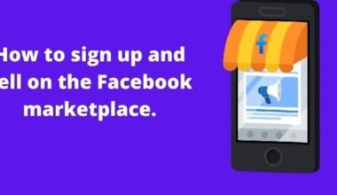 How to sell on facebook marketplace