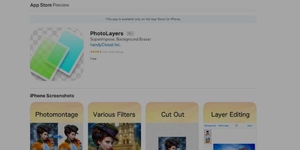 PhotoLayers App