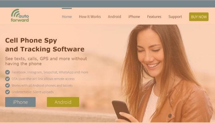 Auto Forward - Phone Spy app
