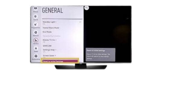 How to hard reset your LG Smart TV