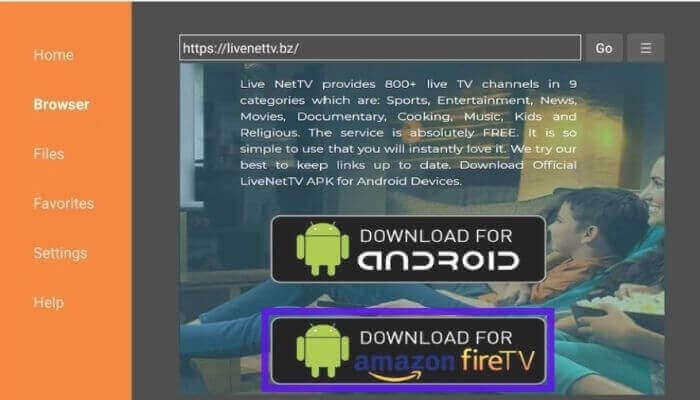 Install Live Net TV on Firestick-9