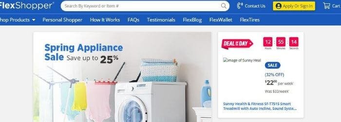 Sites like QVC- Flexshopper