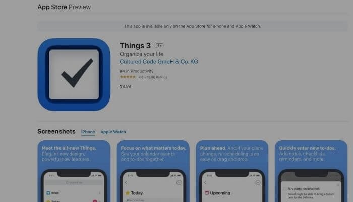 Things 3 App