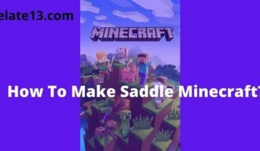 How To Make Saddle Minecraft