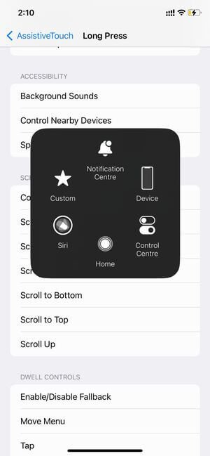 Assistive Touch Home Button