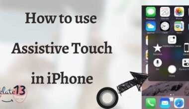 Assistive touch in iPhone