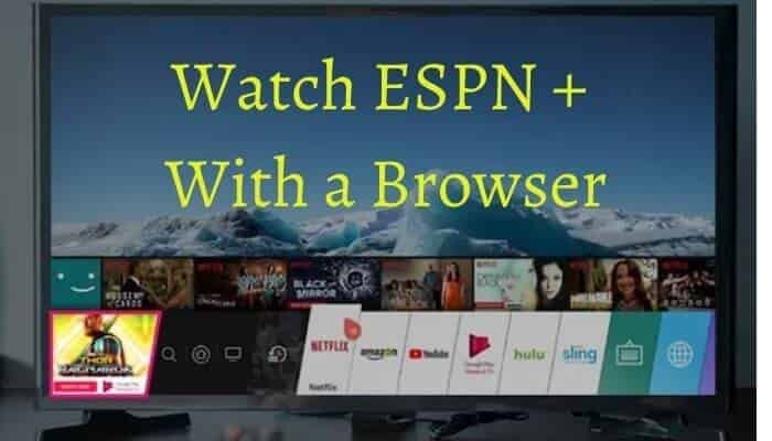 watch espn lg smart tv