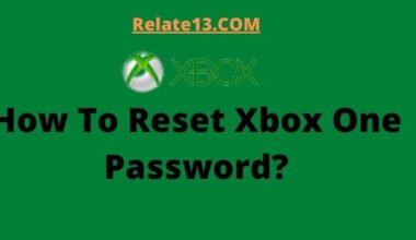 How To Reset Xbox One Password