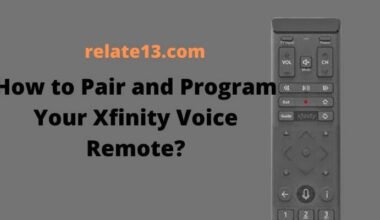 Pair Program Your Xfinity Voice Remote
