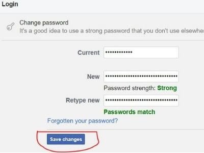 change password on android or PC-6