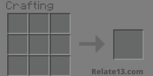 Open crafting table