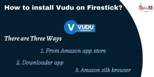 how to install vudu on Firestick