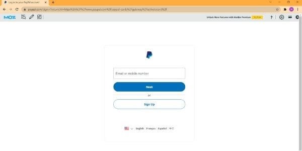 Activate PayPal Cash card-1