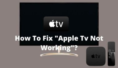 Apple Tv Not Working