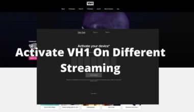 VH1 Channel Home interface