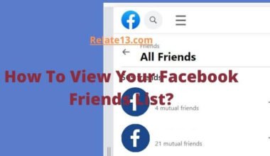 How To View Your Facebook Friends List