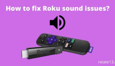 Fix Roku Sound not working