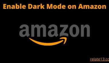 Enable Dark Mode on Amazon