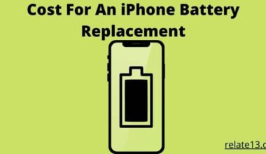 Cost For An iPhone Battery Replacement