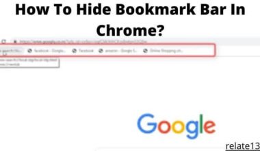How To Hide Bookmark Bar In Chrome