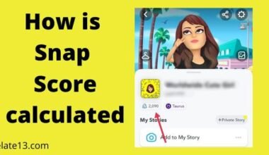 How is Snap Score Calculated