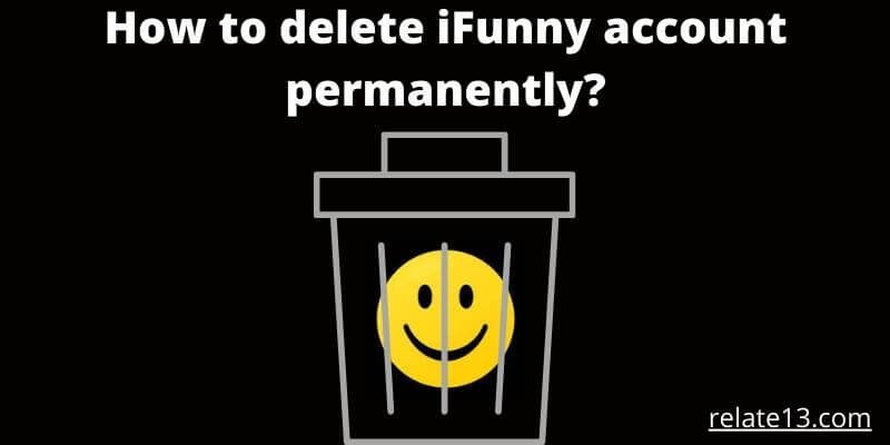delete iFunny account