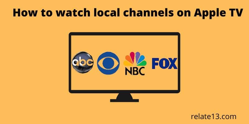 watch local channels on Apple TV