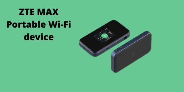 ZTE MAX Portable Wi-Fi device