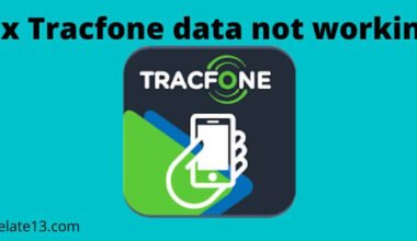 fix Tracfone data not working
