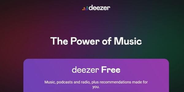 Deezer App-Listen free music offline