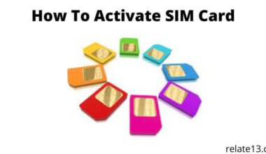 How To Activate SIM Card