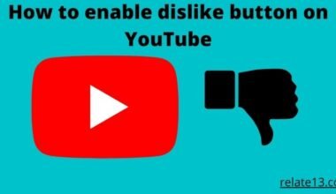How to enable dislike button on YouTube
