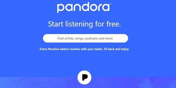 Pandora-Listen music offline