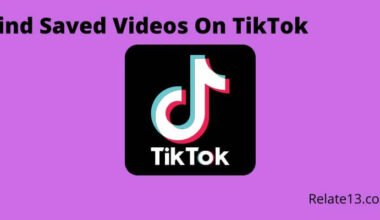 Find Saved Videos On TikTok