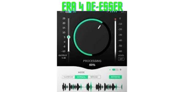 ERA 4 De-Esser vocal software and plugin