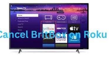 Cancel BritBox on Roku