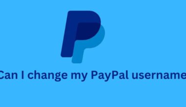 Can I change my PayPal username